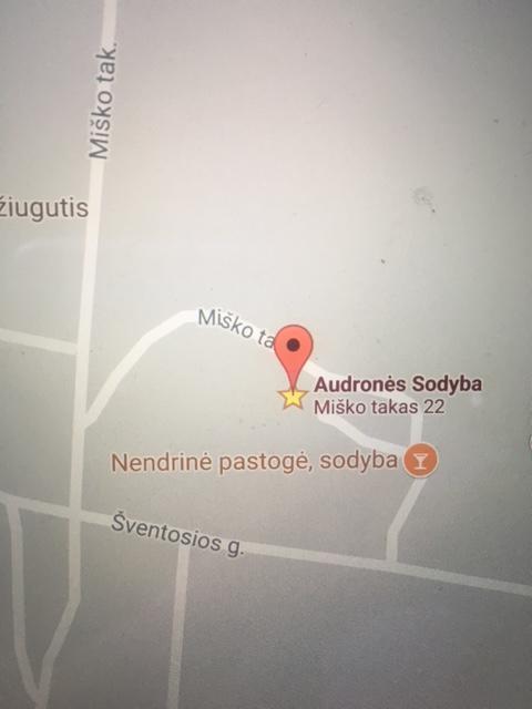 Audrones Sodyba Šventoji Εξωτερικό φωτογραφία